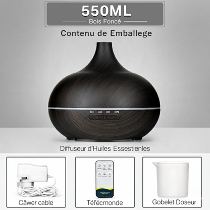 LUNEA - Diffuseur d'huiles essentielles