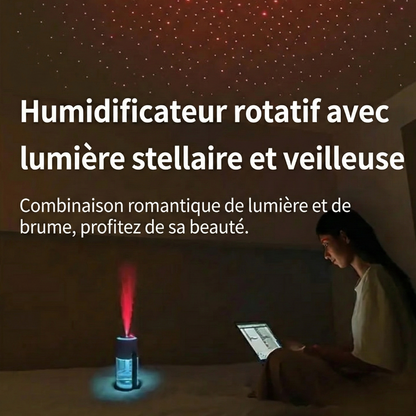 LUNEA - Humidificateur d'air avec lumière étoilée