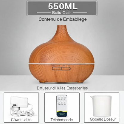 LUNEA - Diffuseur d'huiles essentielles