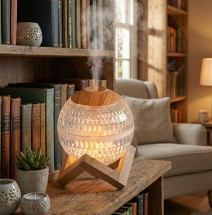 LUNEA - Humidificateur Moderne en Bois