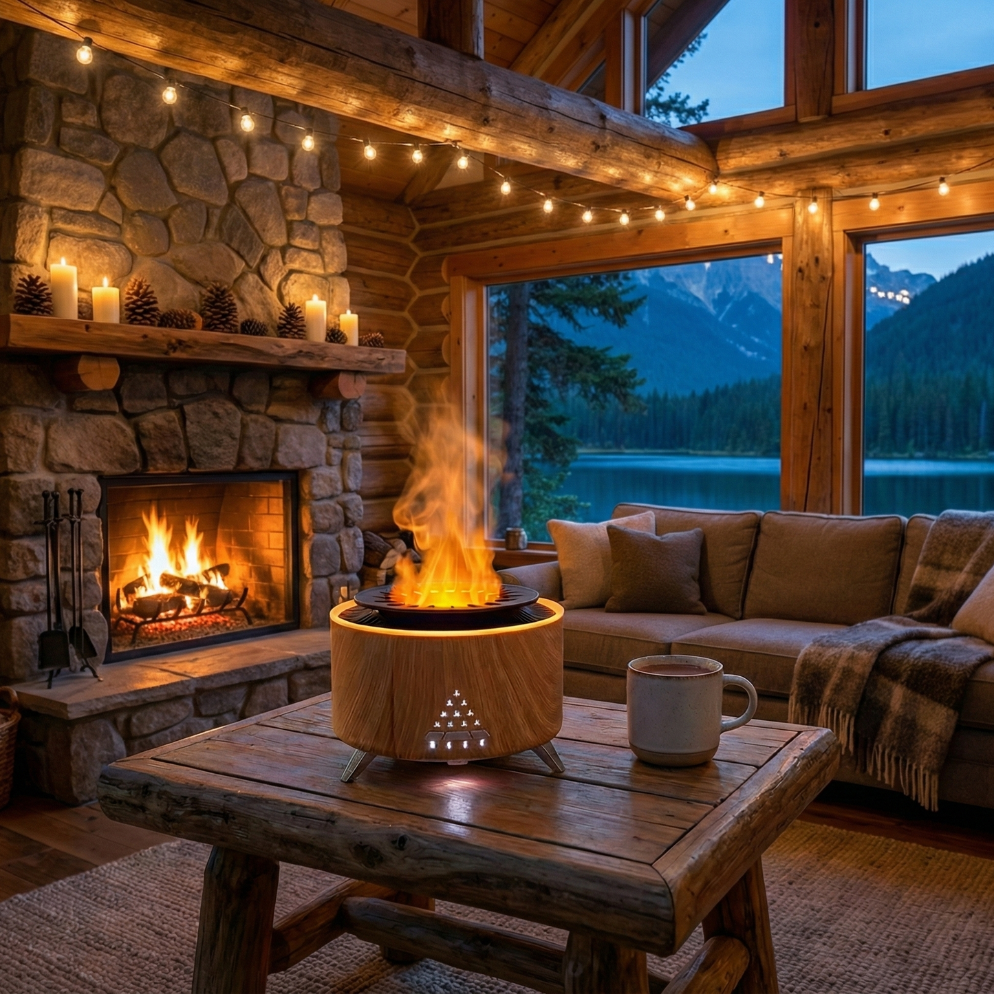 LUNEA - Diffuseur d'huiles essentielles