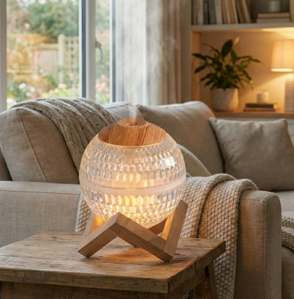 LUNEA - Humidificateur Moderne en Bois