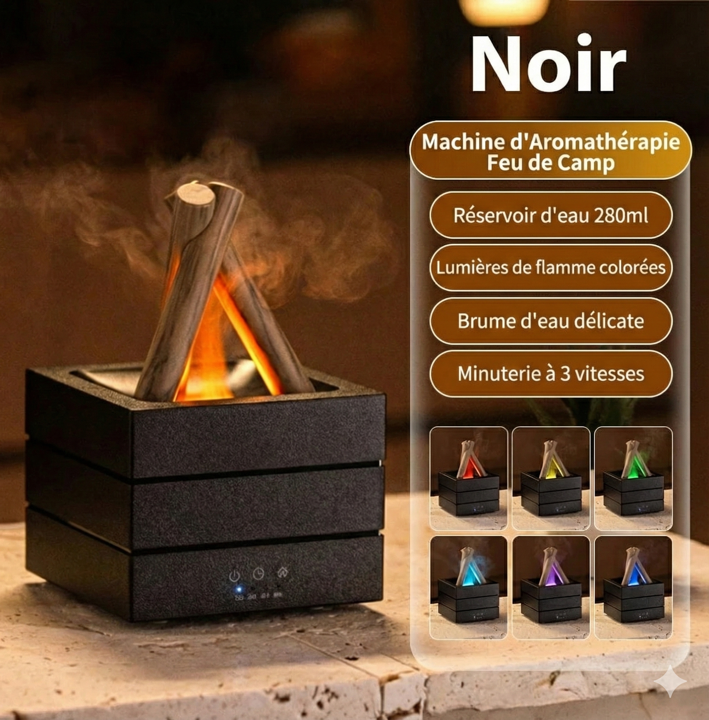 LUNEA - Diffuseur d'huiles essentielles