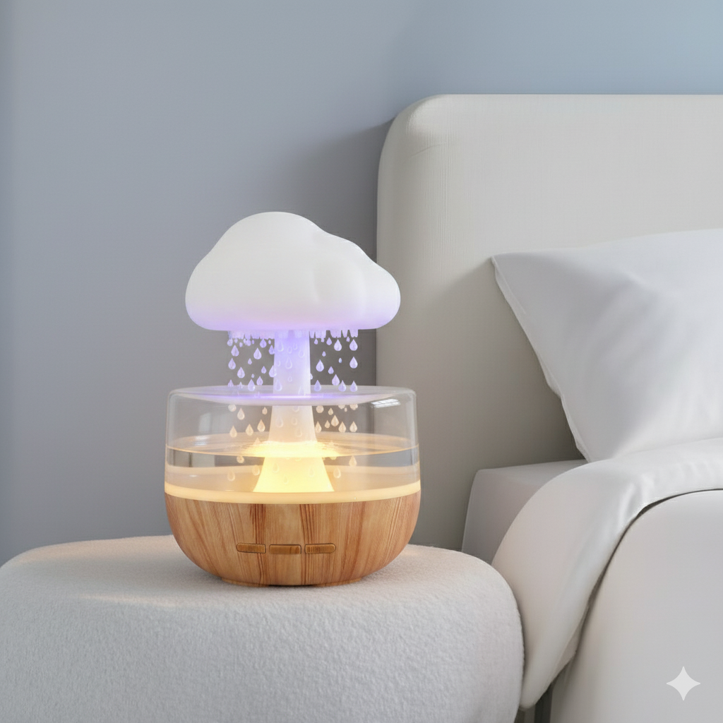 LUNEA -  Humidificateur Nuage de Pluie
