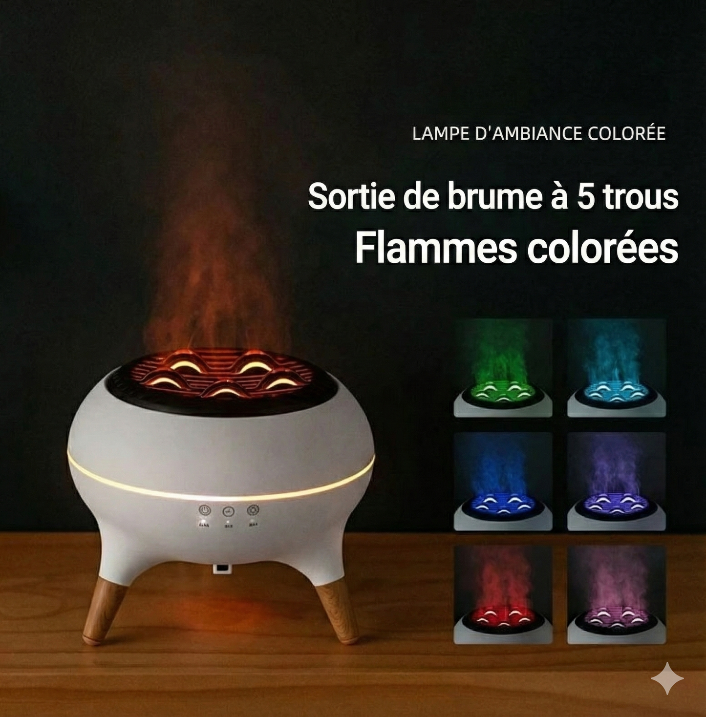 LUNEA - Diffuseur d'huiles essentielles méduse