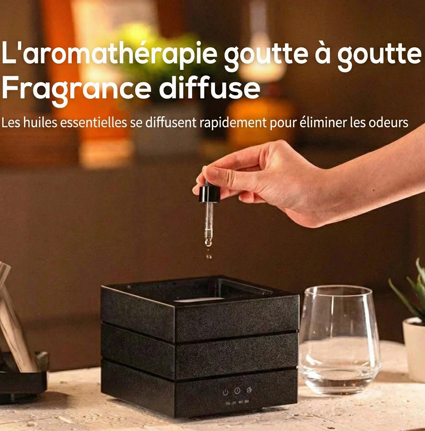 LUNEA - Diffuseur d'huiles essentielles