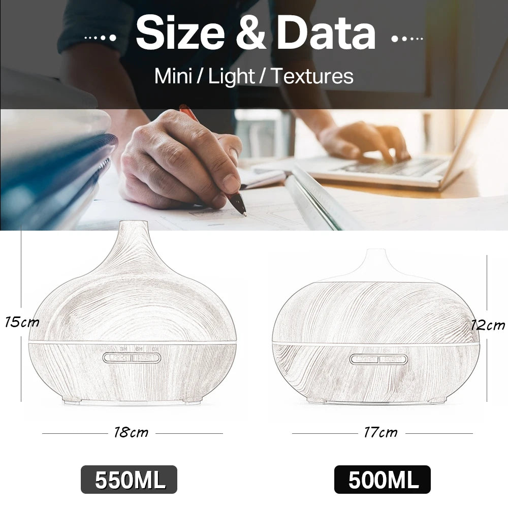 LUNEA - Diffuseur d'huiles essentielles