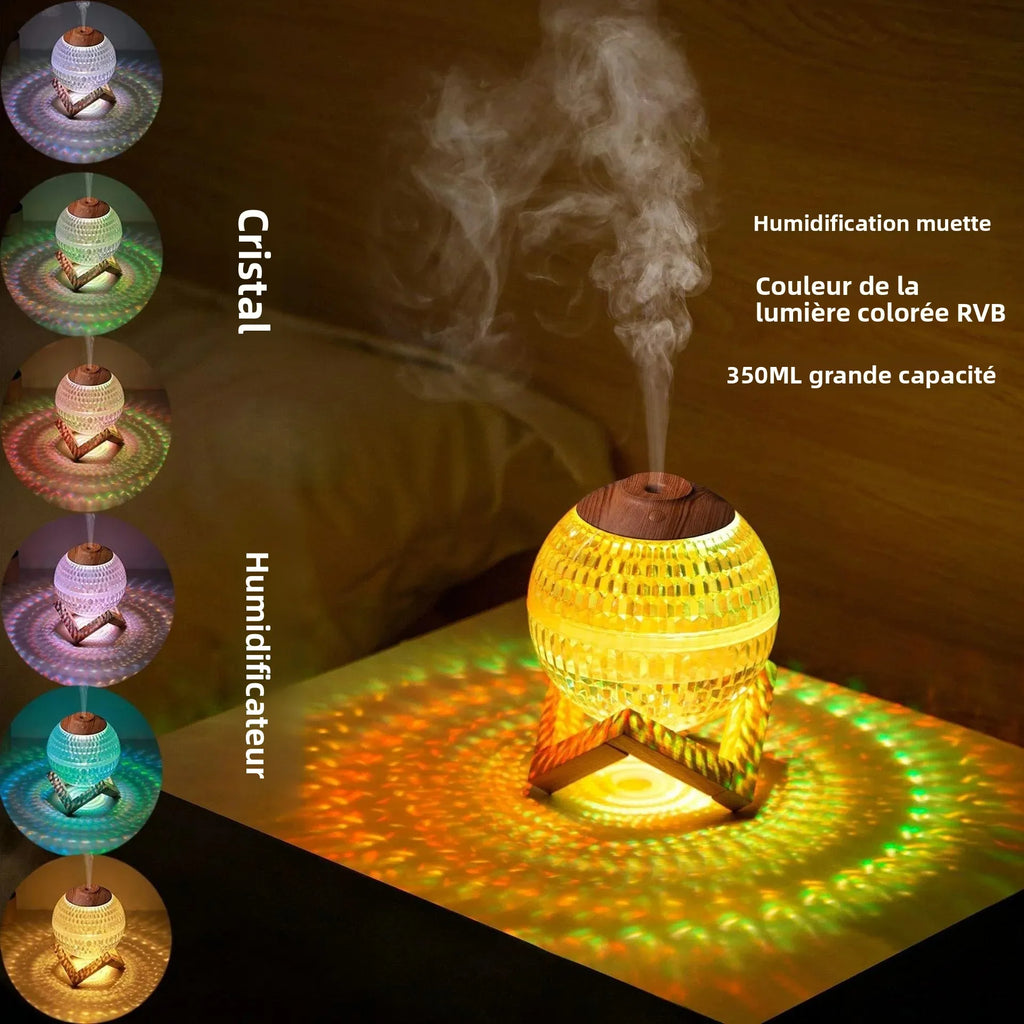 LUNEA - Humidificateur Moderne en Bois